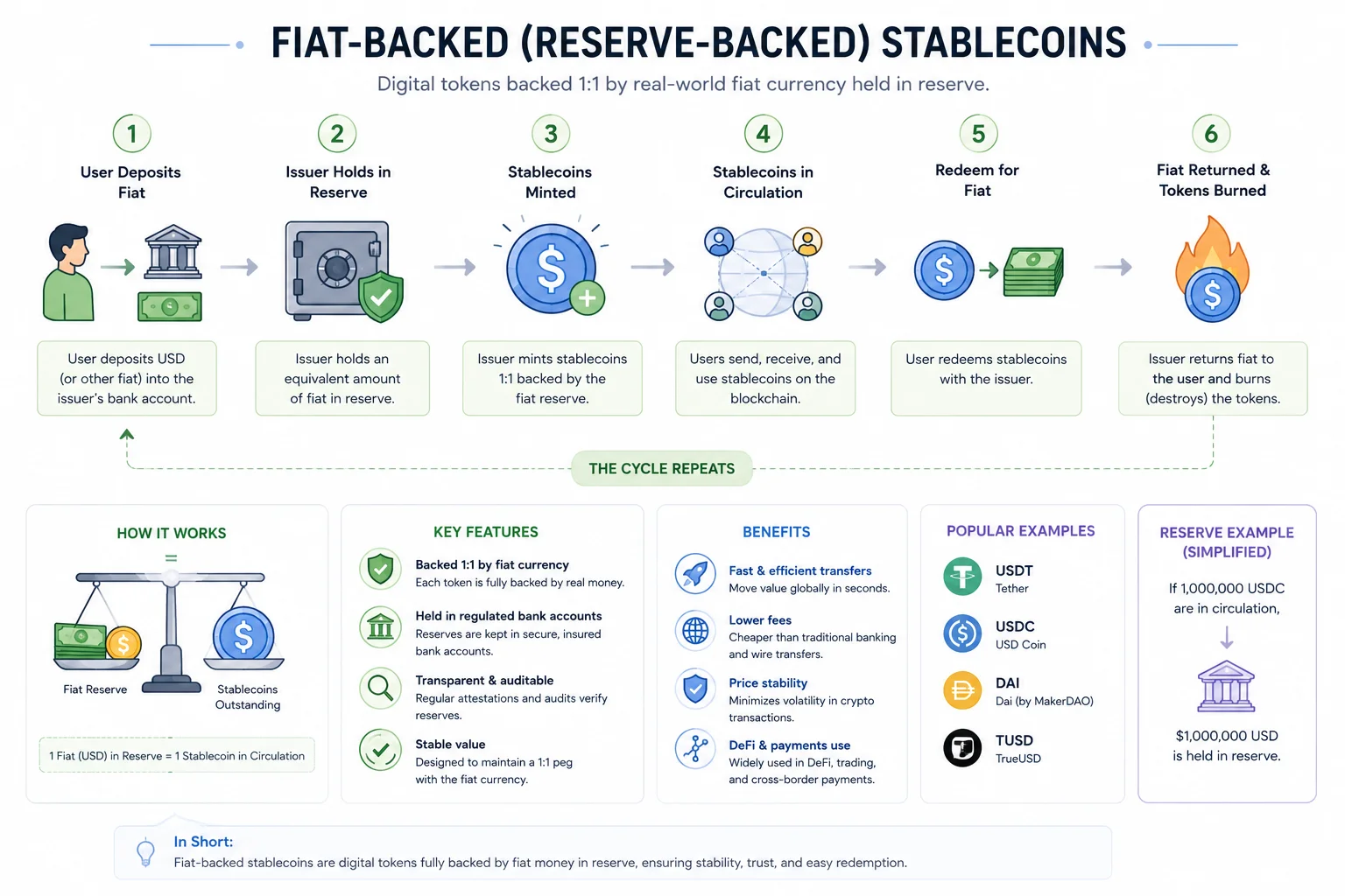 Fiat-Backed Stablecoins