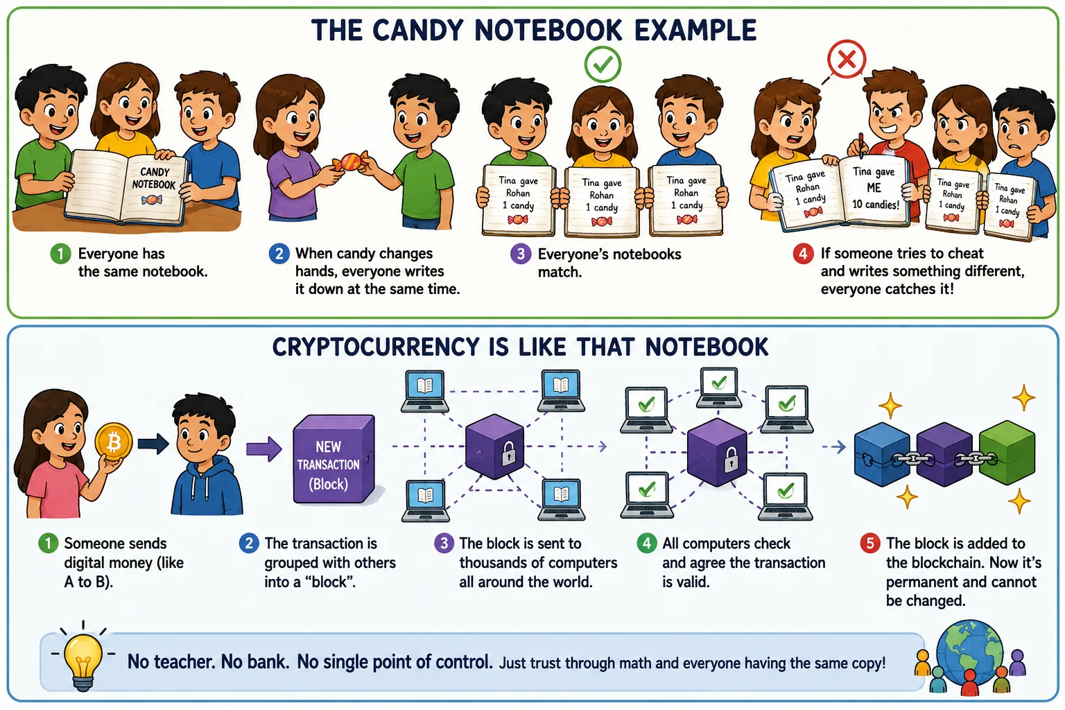 Crypto World Overview Diagram